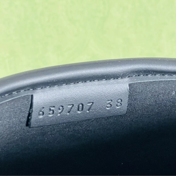 Gucci NWB Size 38 Black Gloss Rubber Insulated Horsebit Knee-High Rain Boot NWT - Picture 11 of 14